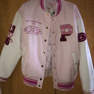 PINK Victoria's Secret LoveShackFancy Jacket